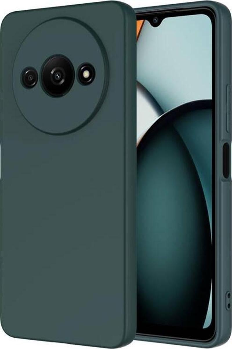 Xiaomi Redmi A3 4G 2024 Kılıf Dışı Silikon içi Kadife Lansman Kılıf