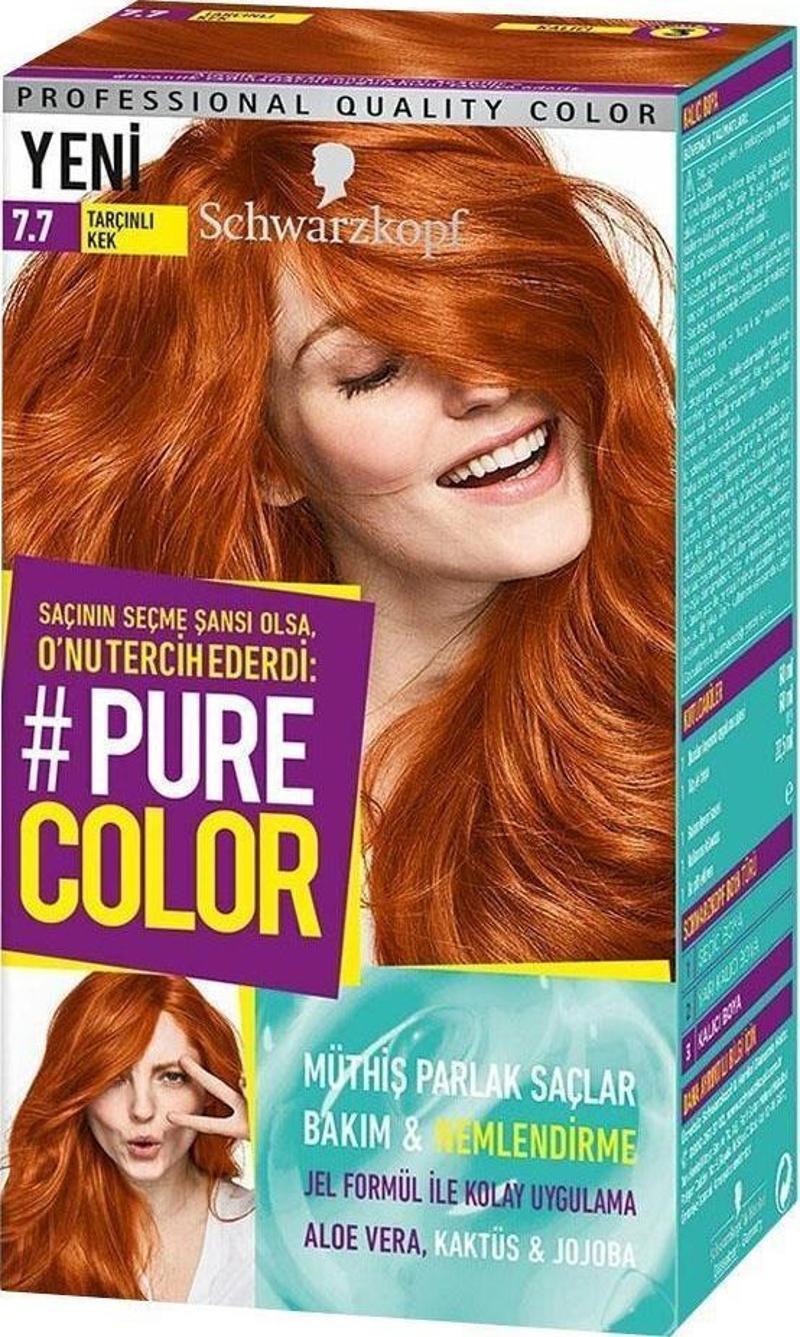 Pure Color Jel Saç Boyası 7.7 Tarçınlı Kek