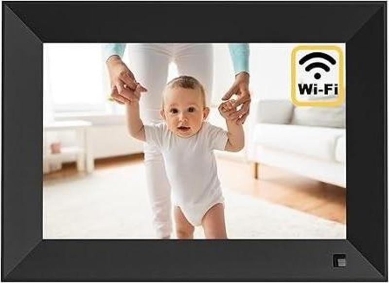 10.1 Inc akıllı WiFi dijital fotoğraf çerçevesi 32GB 1280x800 IPS