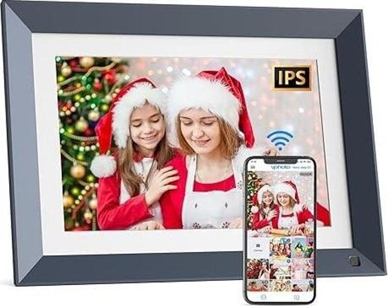 Nethgrow Dijital Fotoğraf Çerçevesi 10.1 Inc WiFi 16GB IPS Dokunmatik Ekran