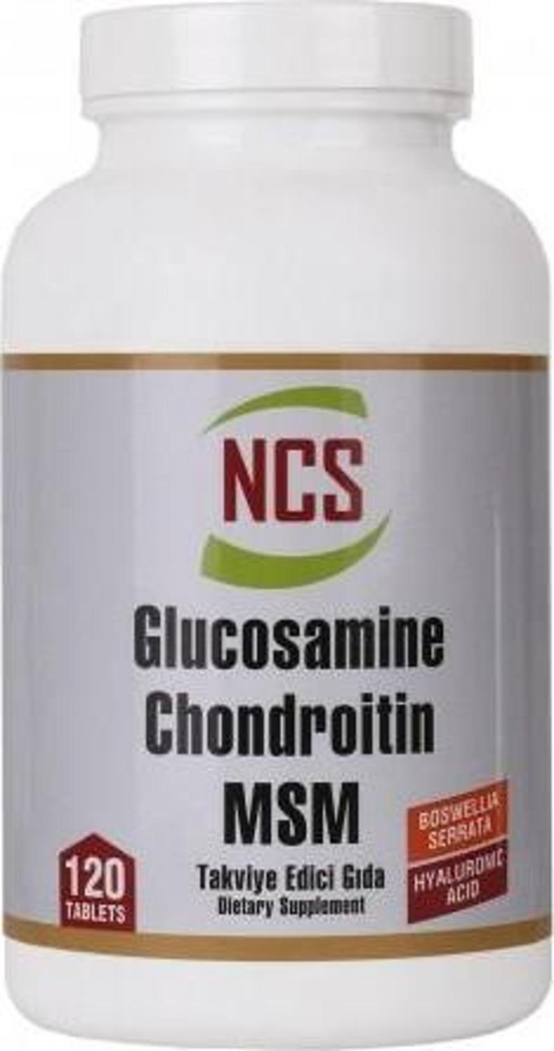 Glucosamine Chondroitin MSM Hyaluronic Acid Boswellia 120 Tablet