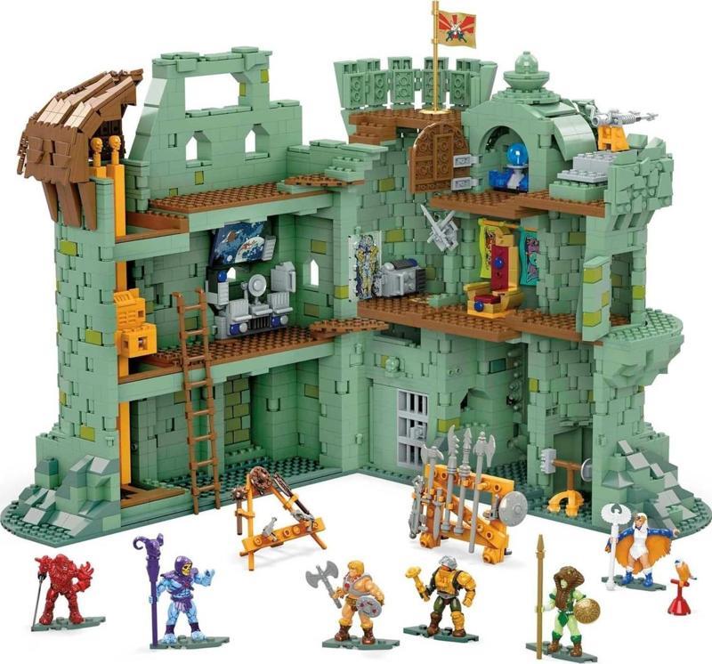 He-Man ve İskeletorun Kalesi Savaşı Masters Of The Universe Castle Grayskull