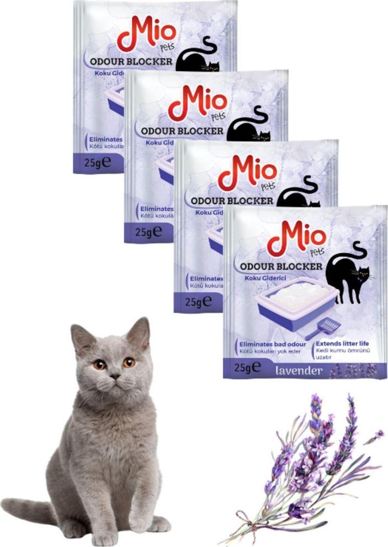 4'lü Kedi Kumu Koku Giderici (Lavanta)
