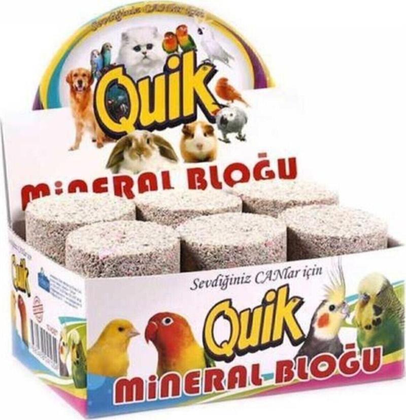 Quik Kuşlar Için Mineral Blok Gaga Taşı 2 Adet