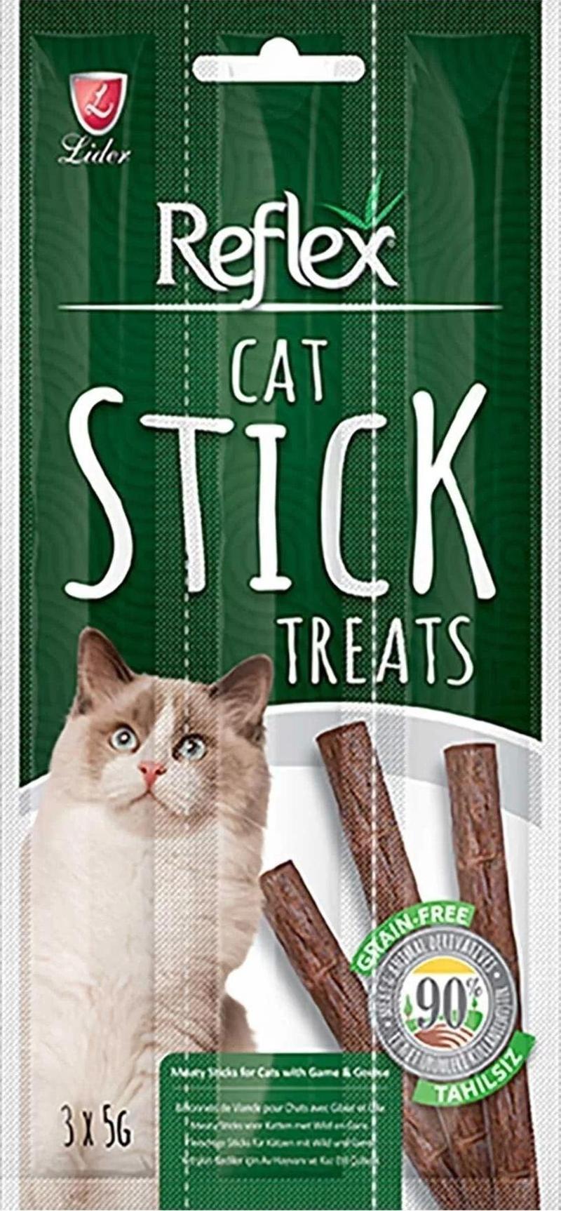 Av Hayvanlı Ve Kaz Etli Sticks Kedi Ödül Maması 3x5 gr.