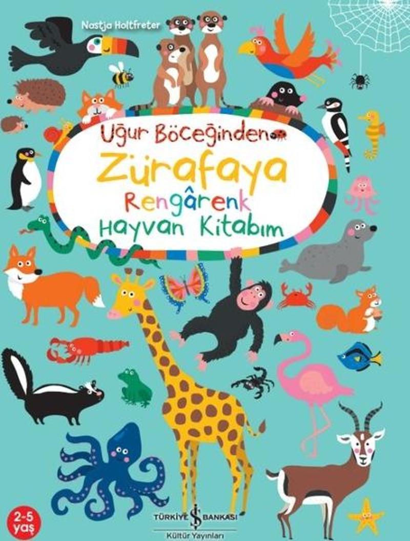 Uğur Böceğinden Zürafaya Rengarenk Hayvan Kitabım