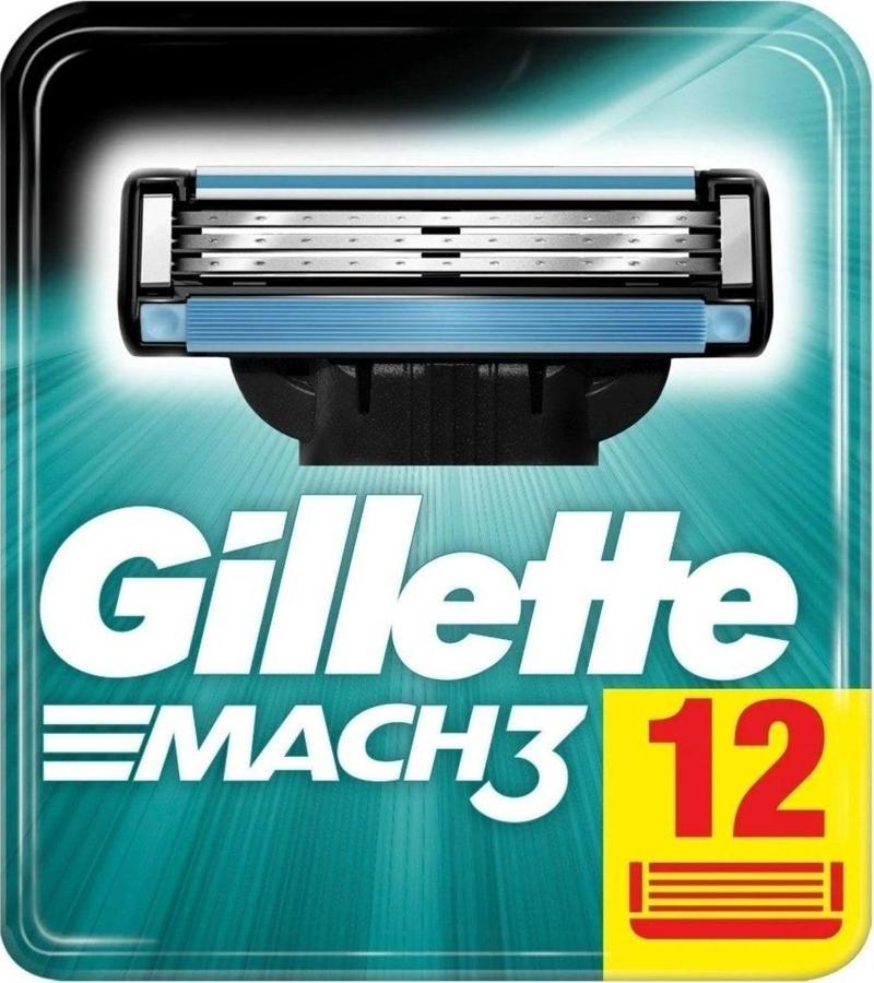 Mach 3 12'Li Yedek Tıraş Bıçağı