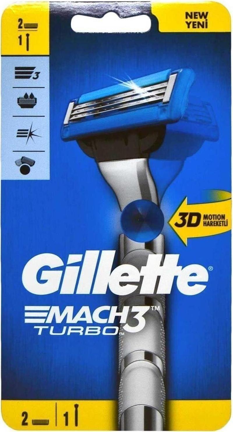 Mach3 Turbo 2 Up 3D Motion Tıraş Makinesi