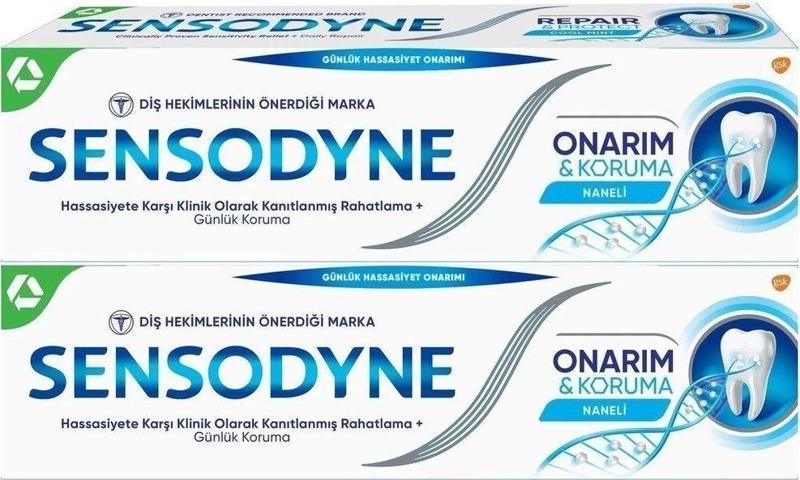 Onarım Ve Koruma 75 ml Diş Macunu 2'Li