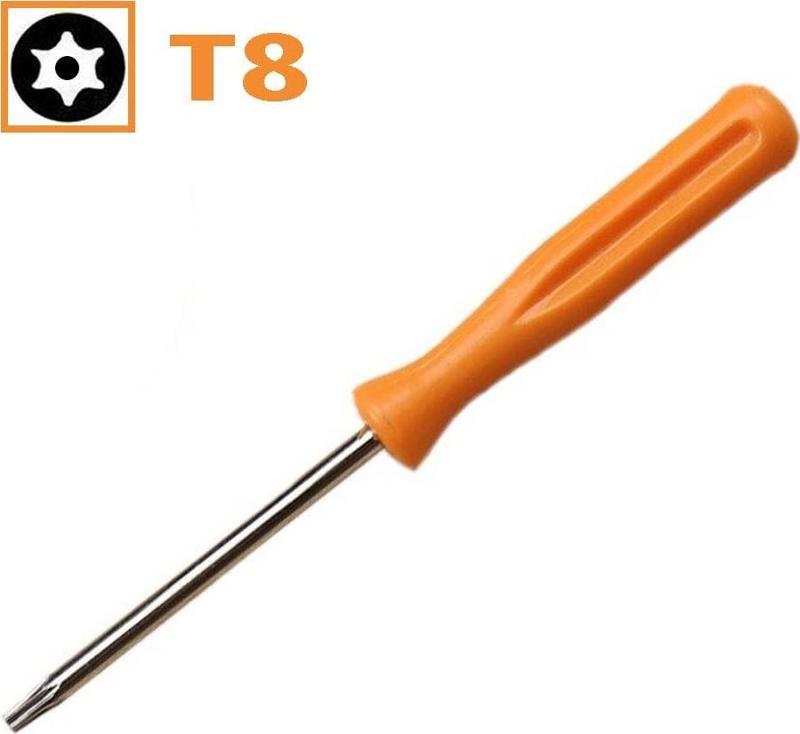 T8 Torx Uçlu Tornavida PS3 PS4 PS5 XBOX 360 XBOX One Uyumlu Tamir Yedek Parça T8 Tornavida Delikli