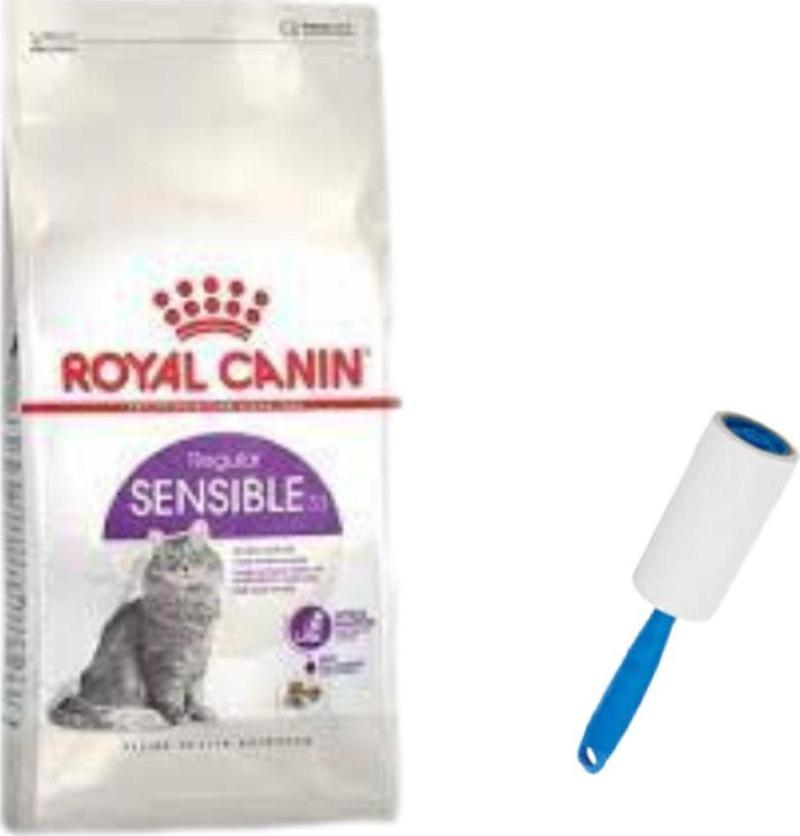 Sensible 33 Sindirim Hassasiyetli Yetişkin Kedi Maması 4 Kg,Kedi Ve Köpek Tüy Toplama