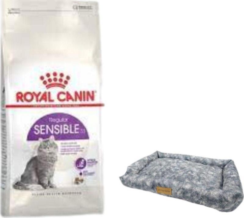 Sensible 33 Sindirim Hassasiyetli Yetişkin Kedi Maması 4 Kg,Mini Small Colours Yatak