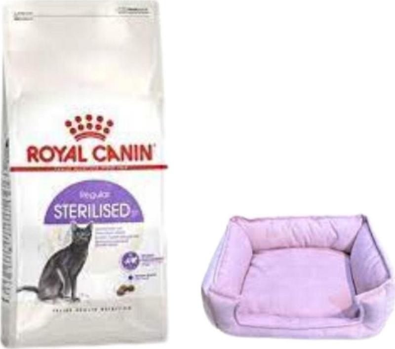 Sterilised 37 Kısırlaştırılmış Kuru Kedi Maması 15 Kg, Mini Small Mor Yatak