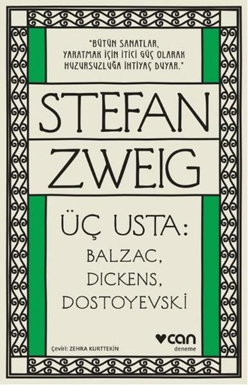 Üç Usta-Balzac Dickens Dostoyevski