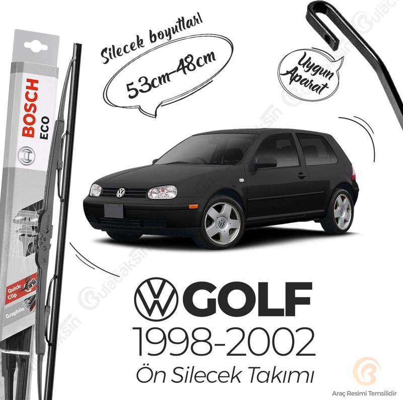 Volkswagen Golf 4 Ön Silecek Takımı (1998-2002) Bosch ECO