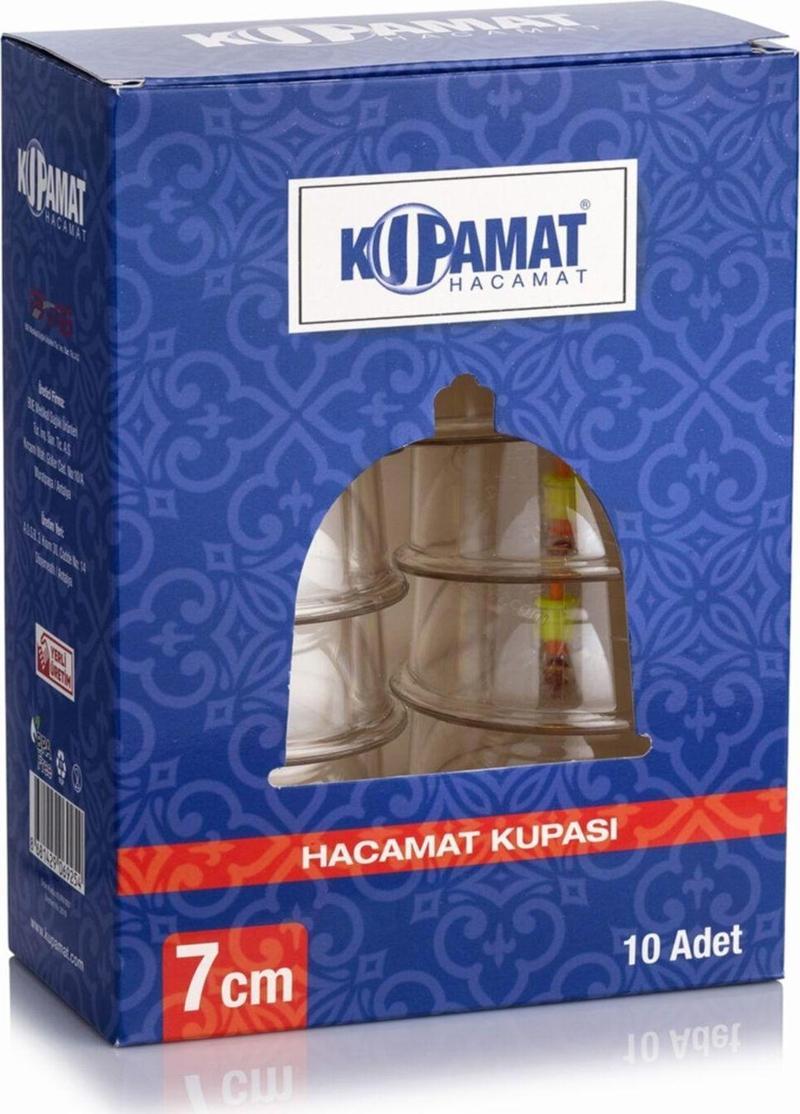 Hacamat Kupası Masaj Kupası Hacamat 7 Numara (10 KUTU) 100 Adet (POMPA İÇERİR)