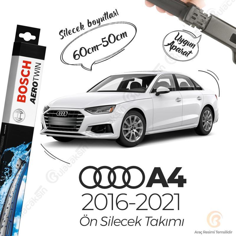 Audi A4 Muz Silecek Takımı (B9 2016-2021) Bosch Aerotwin A297S