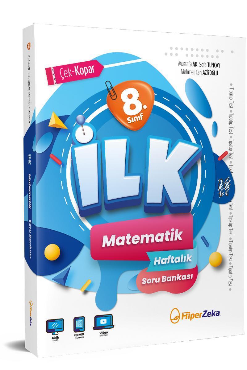 Hiper Zeka Yayınları 8. Sınıf Matematik İlk Haftalık Soru Bankası