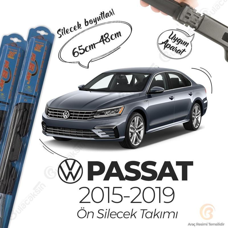 Hybrid Ön Silecek Takımı VW Passat B8 2015-2018 ile uyumlu