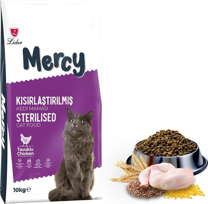 Tavuklu Kısırlaştırılmış Kedi Maması 10 Kg