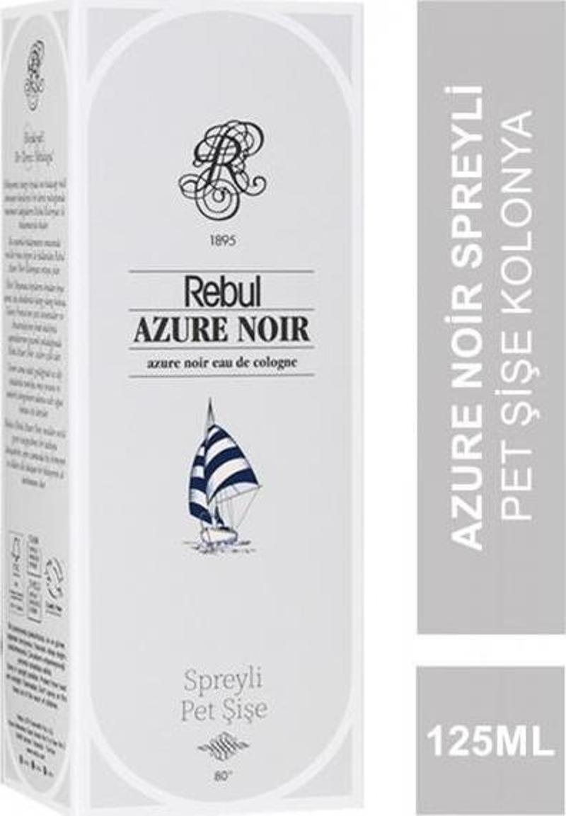 Azure Noir EDC 125 ml Spreyli Pet Şişe