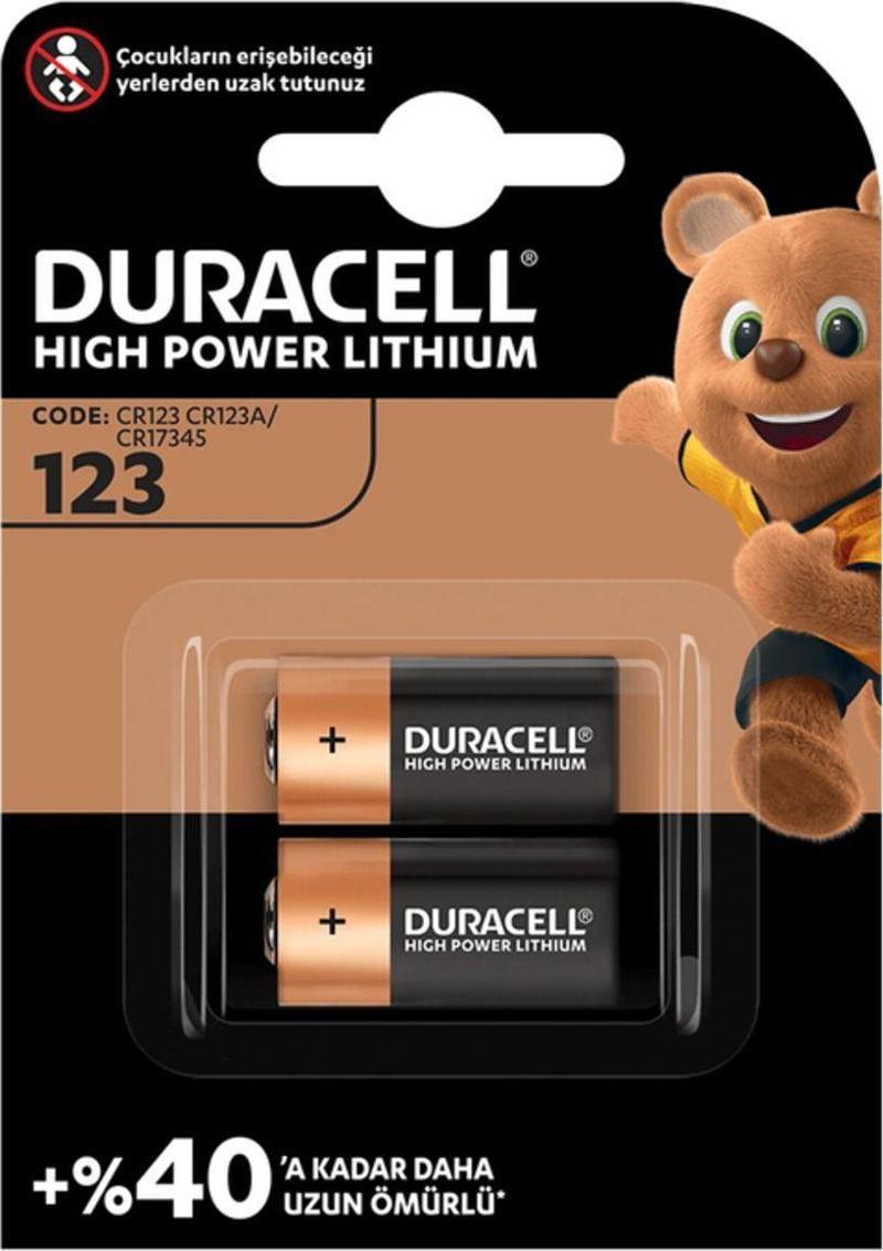 Duracell Ultra Lityum Cr123a 2li (4178)