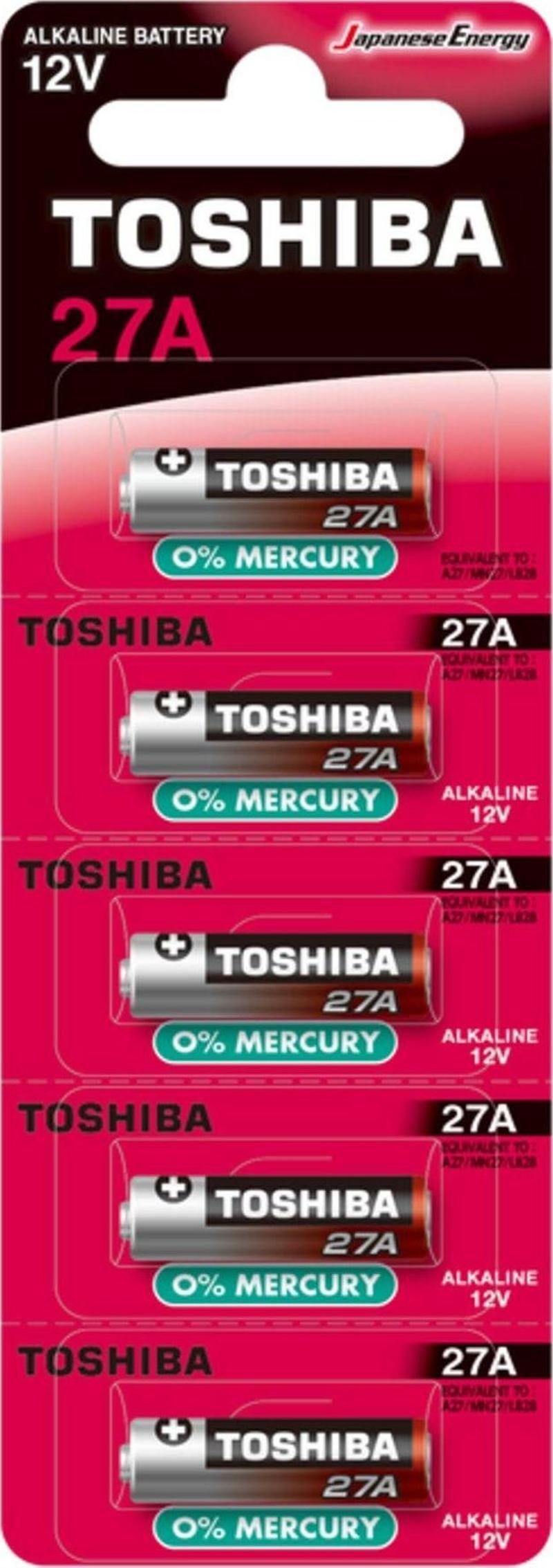 Toshiba 27A Bp Alkalin Pil 5'li (4178)