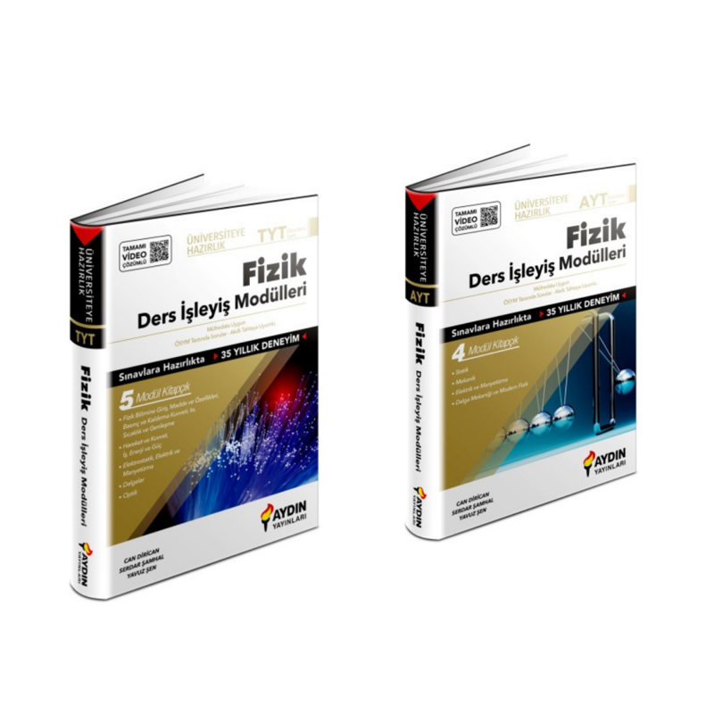 Aydın Yayınları   Tyt & Ayt Fizik Ders İşleyiş Modülülleri