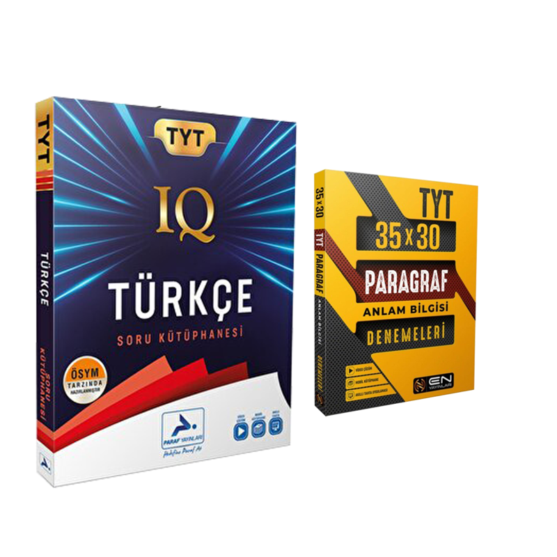 Paraf Tyt Iq Türkçe Soru Kütüphanesi & Paragraf Deneme
