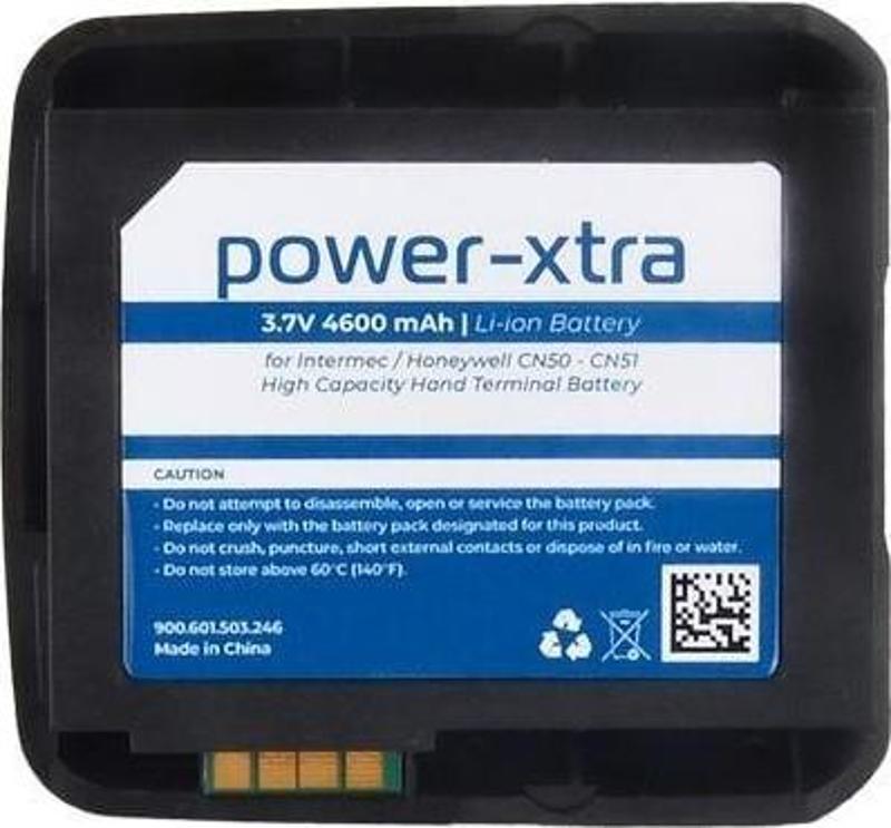 - Intermec / Honeywell CN50-CN51 Yüksek Kapasiteli El Terminali Bataryası - 3.7V 4600mAh Li-ion Batarya