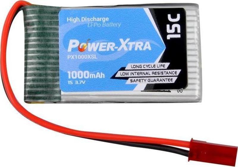 PX1000XSL 3.7V 1S1P 1000 mAh (15C) Li-Polymer Pil