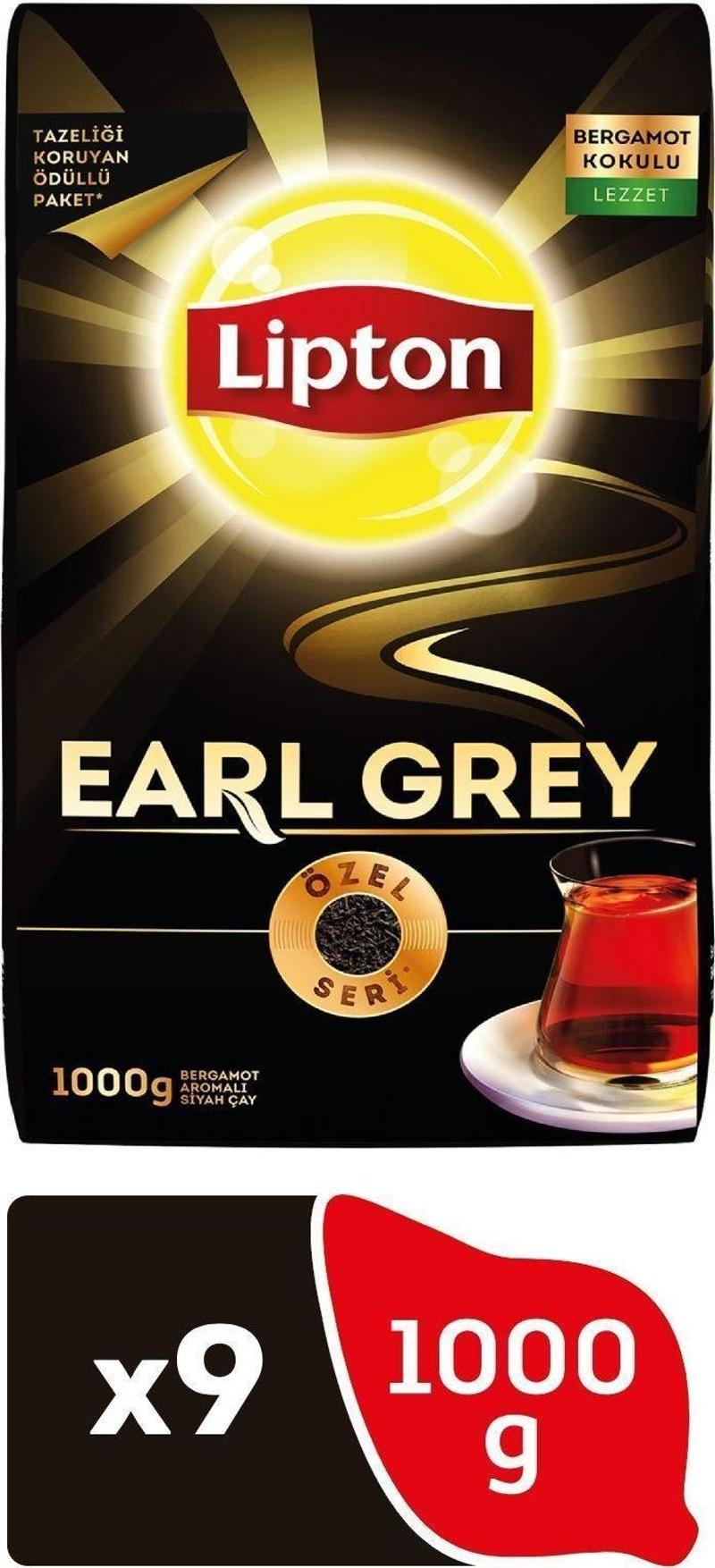 Earl Grey Dökme Çay 1000 Gr X 9 Paket