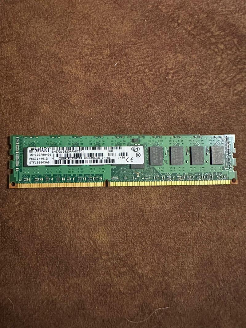 8GB SMART SH5721G823APHDCSD1 STF183803AB 1600MHZ DDR3 MASAÜSTÜ RAM BELLEK