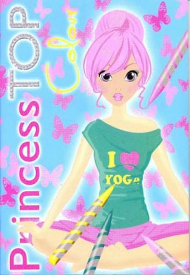 Çiçek Yayıncılık Princess Top Colour Mavi - Kolektif