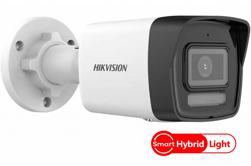 HIKVISION DS-2CD1023G2-LIUF 2Mpix, 4mm Lens, H265+ ,30Mt Gece Görüşü, Hybrid Light, SD Kart,Dahili Mikrofon, PoE, Bullet