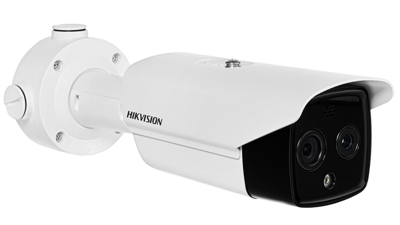 HIKVISION DS-2TD2617-3/QA 4Mpix, 4mm Lens, H265+, 40Mt Gece Görüşü,  PoE, Yangın Algılama, Sesli Alarm, Termal IP Kamera