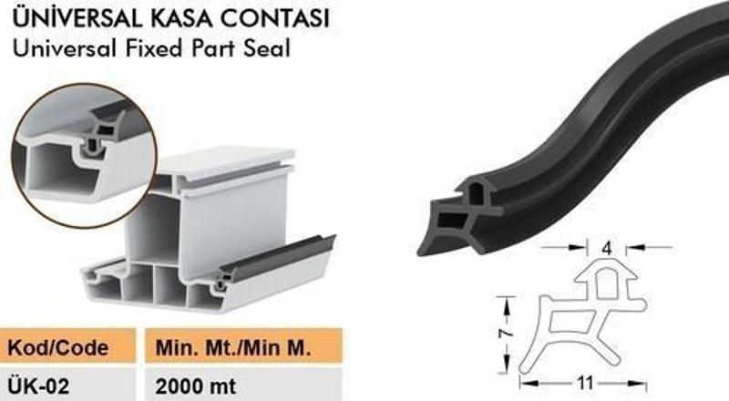 Pimapen Pvc Kapı Pencere Değiştirme Fitili Contası 5 Metre Siyah