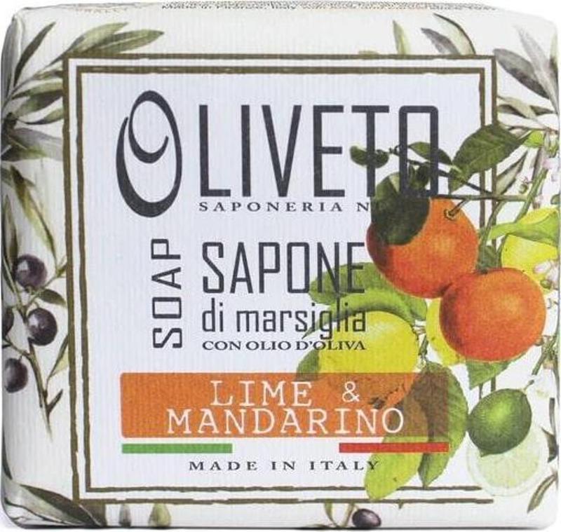 Oliveto Misket Limonu ve Mandalina Antioksidan ve Ton Dengeleyici Sabun Vegan Bakım 200 g