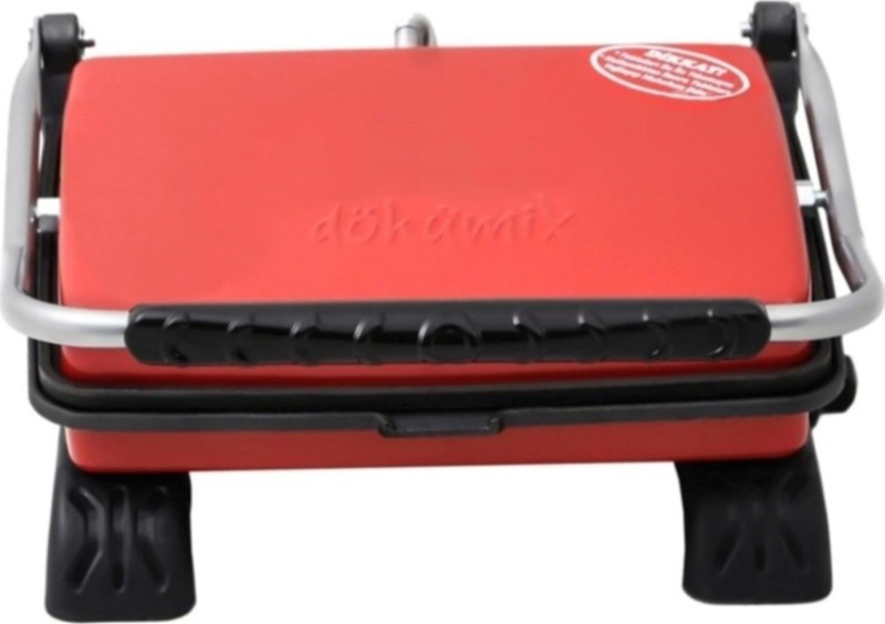 DT 30 Kırmızı 1800 W Organik Döküm Tost Makinesi