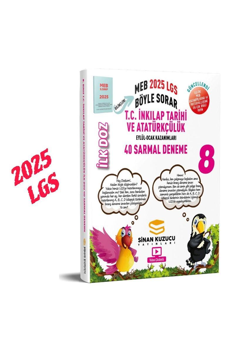 Sinan Kuzucu Yayınları 8. Sınıf İnkılap Tarihi İlk Doz Branş Denemeleri