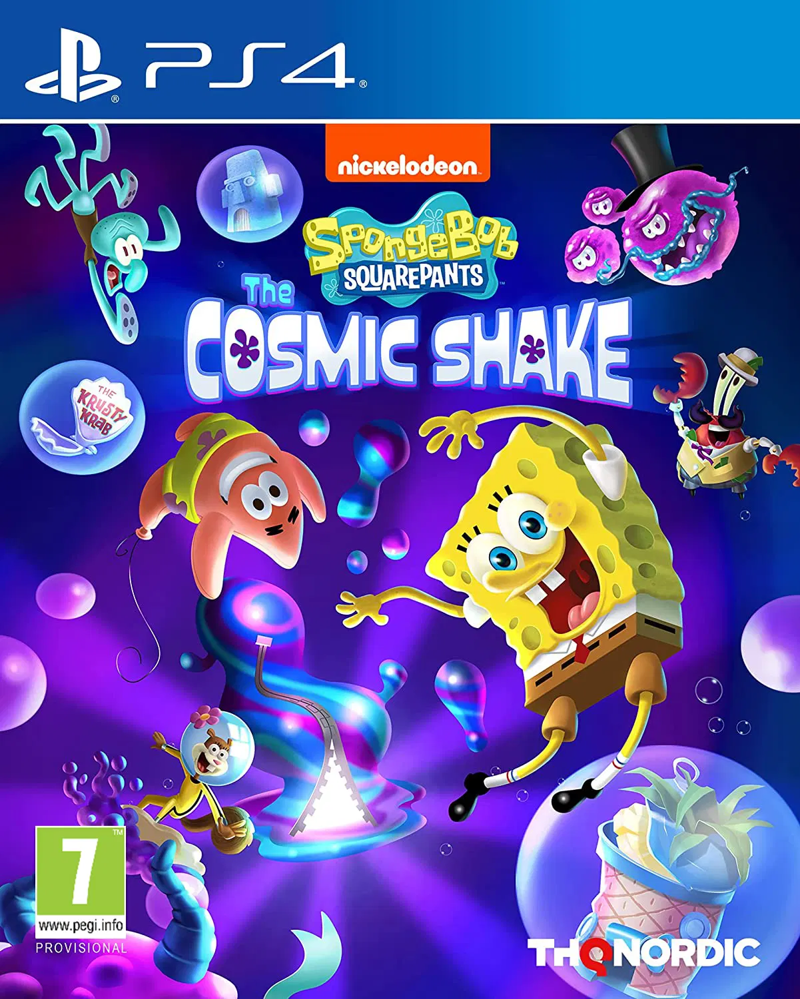 Nickelodeon Sponge Bob Squarepants Cosmic Shake Ps4 Oyunu