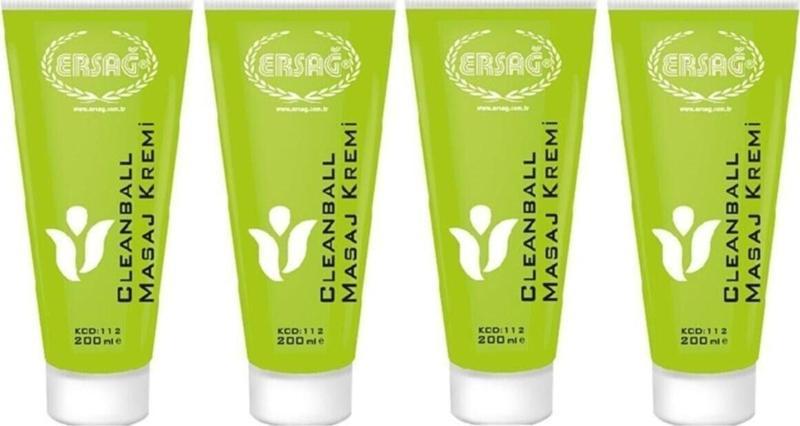 Masaj Kremi Clean Ball 200 ml 4 Adet