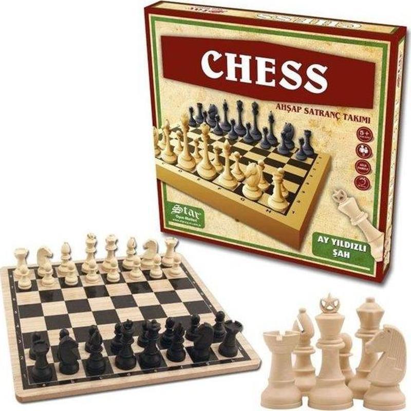 Chess Ahşap Satranç Takımı 1050859