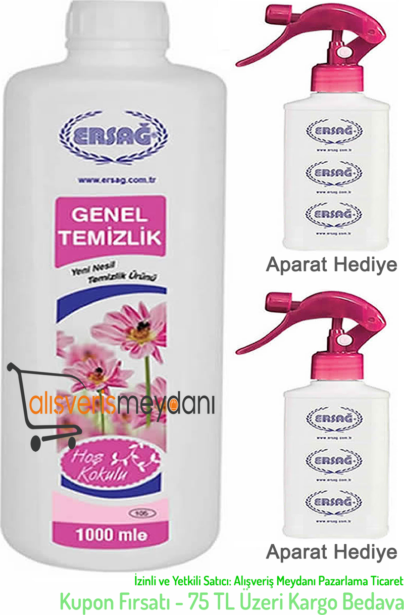 Genel Temizlik - 2 Adet Aparat Hediyeli -  Faturalı - Yeni Tarihli - Orijinal