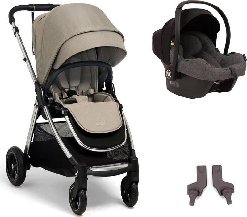 Mamas Papas Flip XT 3 Cosmo Travel Sistem Bebek Arabası Fawn - Grey