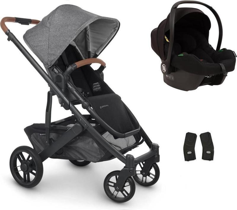 Cruz V2 Cosmo Travel Sistem Bebek Arabası Greyson - Black