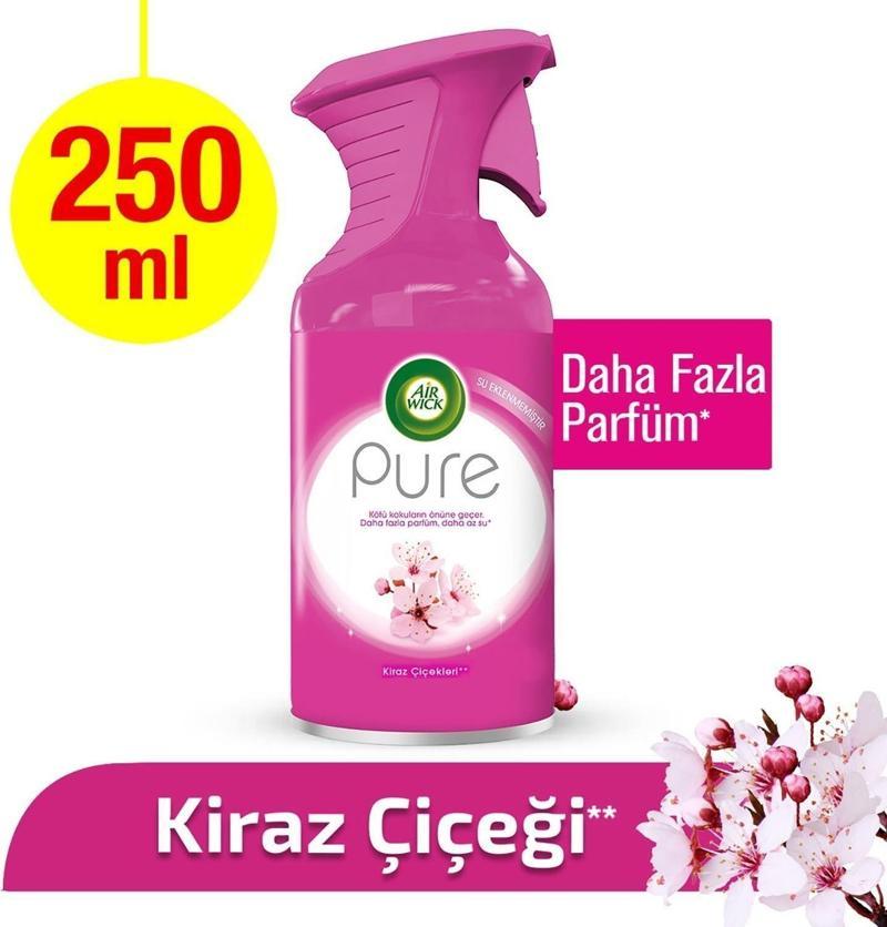 Pure Kiraz Çiçekleri Manuel Oda Spreyi 250 Ml