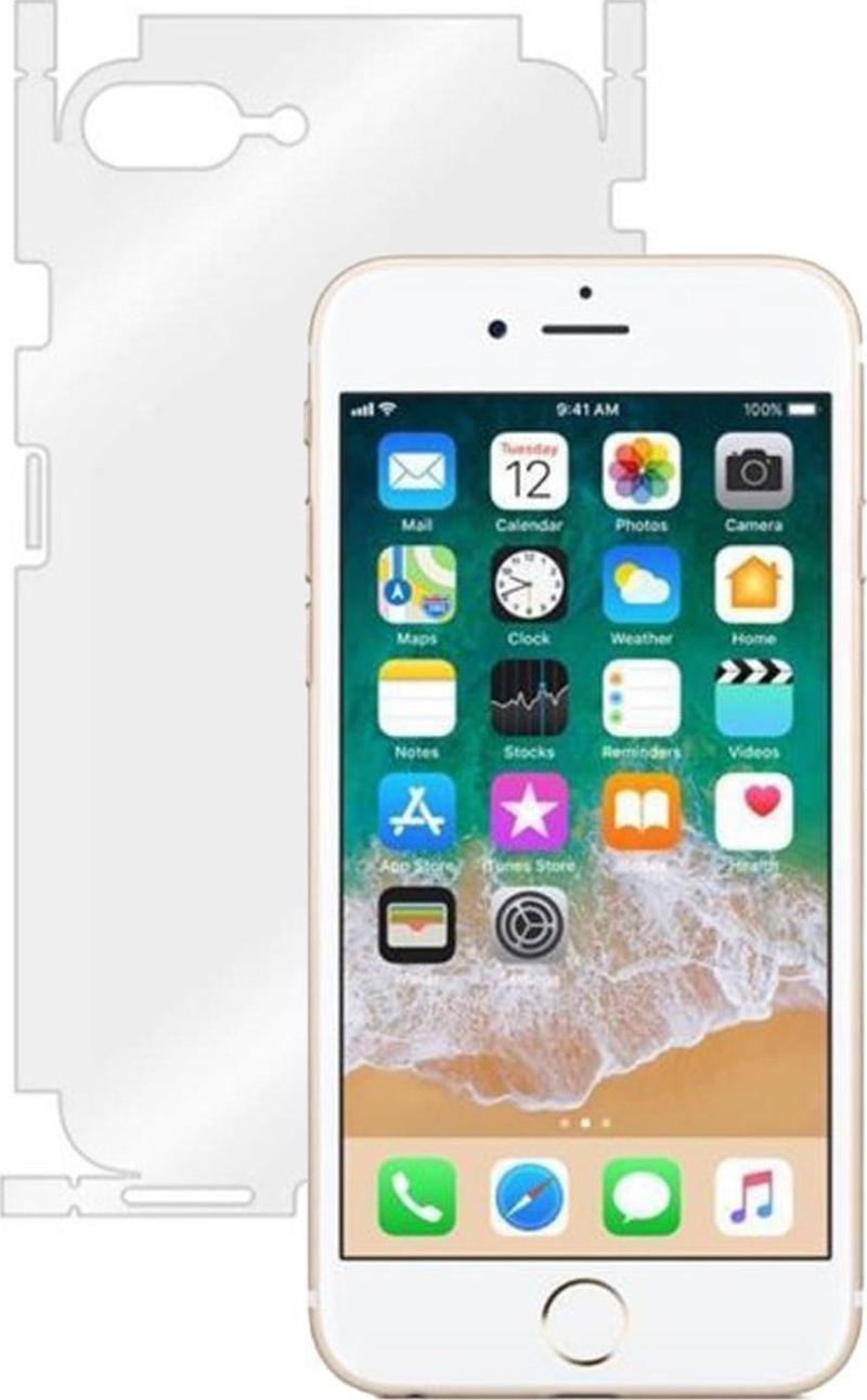 iPhone 6/6S Uyumlu Ön Arka Koruma 360 Full Kaplama (Şeffaf)