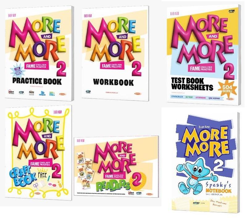 Kurmay Elt 2025 2. Sınıf More More Practice Book + Test Book + Speakys Akıllı Defter