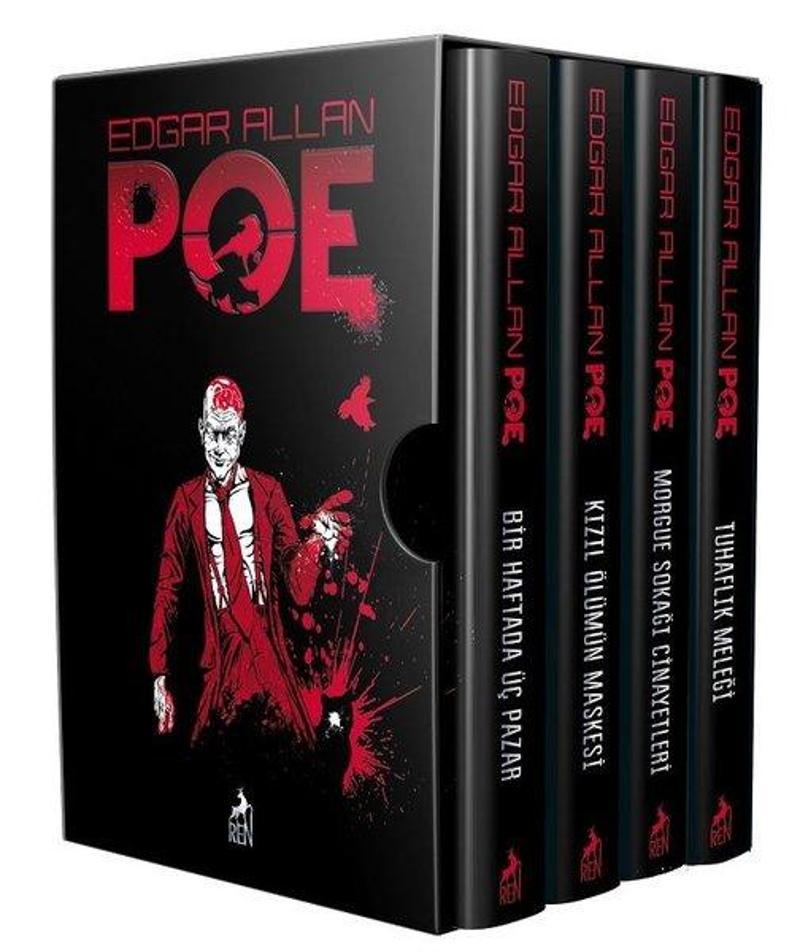 Ren Kitap Yayinevi Edgar Allan Poe Seti-4 Kitap Takım - Edgar Allan Poe